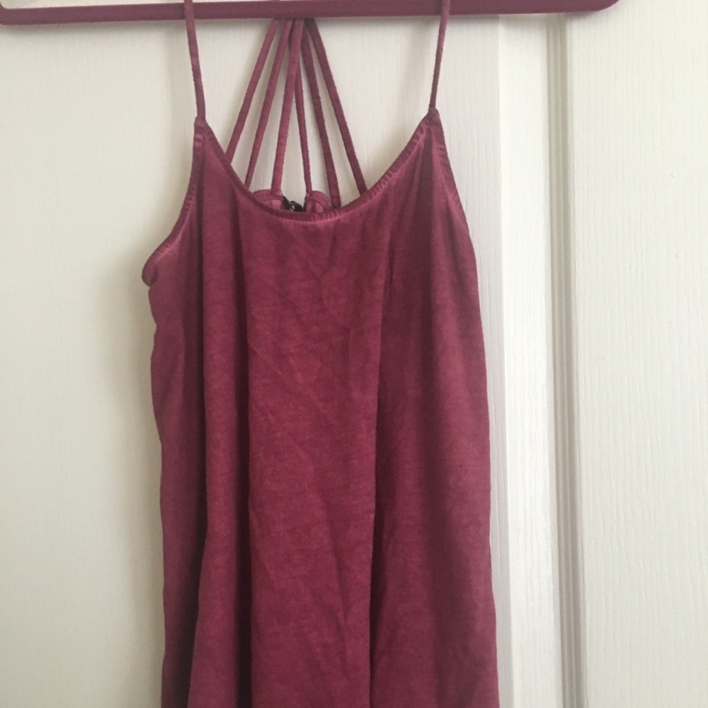 Cute Express Top Sz S with strappy back